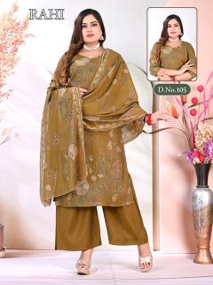 Desi kudi rahi 3pcs uttam vastra kurti wholesale